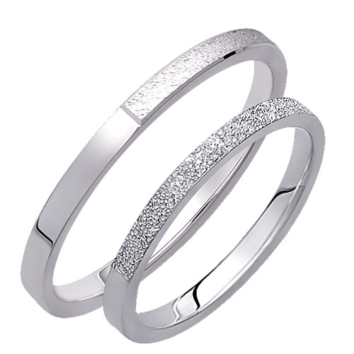 Λευκόχρυσες βέρες Κ14