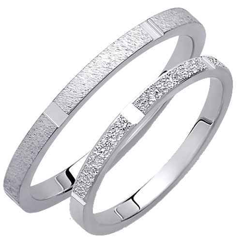 Λευκόχρυσες βέρες Κ14