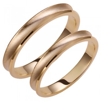 Σετ χρυσές βέρες Κ14