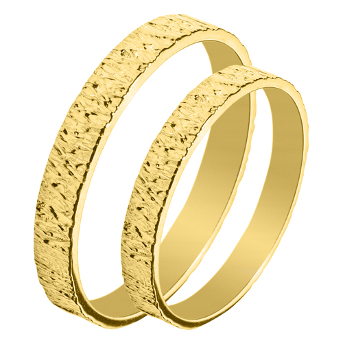 Maschio Femmina σετ χρυσές βέρες Κ14