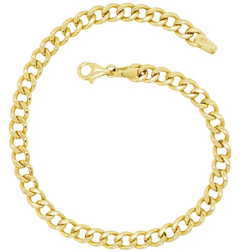 Χρυσό βραχιόλι αλυσίδα Κ14