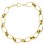 Χρυσό βραχιόλι αλυσίδα Κ14