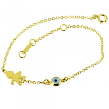 Χρυσό βραχιόλι Κ14