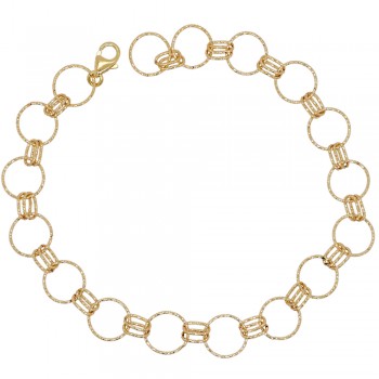 Χρυσό βραχιόλι αλυσίδα Κ14