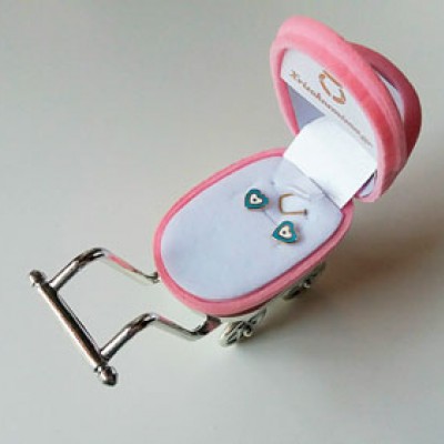 Παιδικά χρυσά σκουλαρίκια Κ14