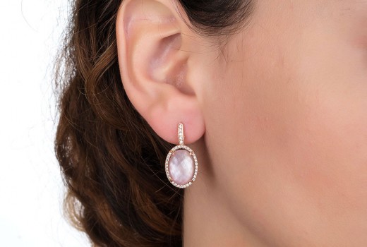 Λαμπερά σκουλαρίκια