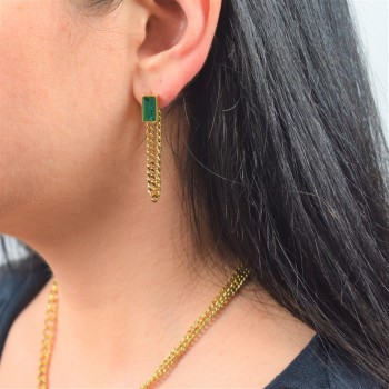 Bohm σκουλαρίκια Mirha από ανοξείδωτο ατσάλι