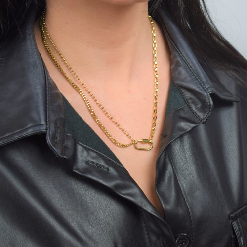 Bohm γυναικεία αλυσίδα από ανοξείδωτο ατσάλι