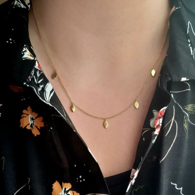 Χρυσό κολιέ Κ14