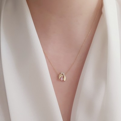 Χρυσό κολιέ οικογένεια Κ14