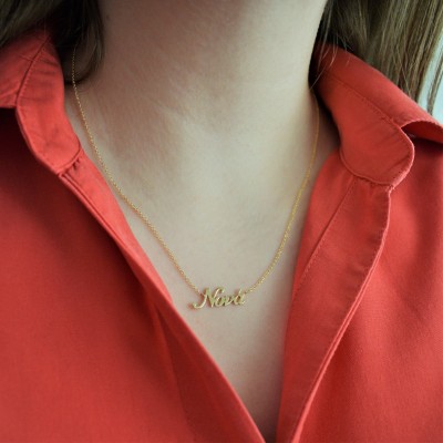 Χρυσό κολιέ νονά Κ14