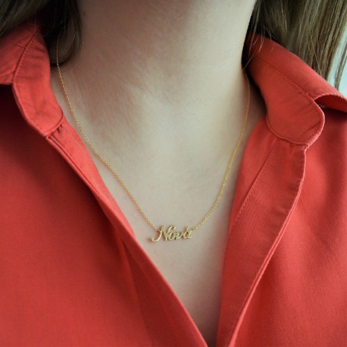 Χρυσό κολιέ νονά Κ14