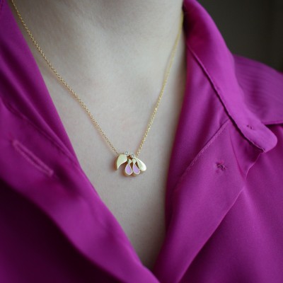 Χρυσό κολιέ οικογένεια Κ14