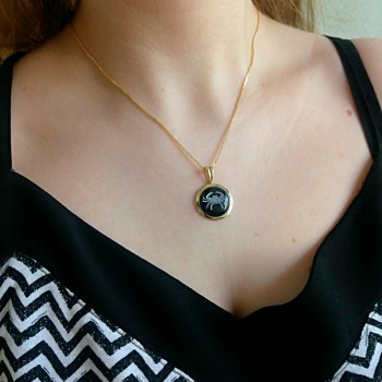 Χρυσός αστερισμός "Καρκίνος" Κ14