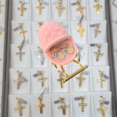 Χρυσή παραμάνα Κ9 με κωνσταντινάτο