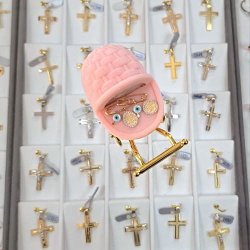 Χρυσή παραμάνα Κ9 με κωνσταντινάτο