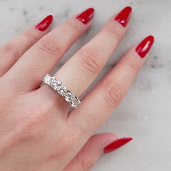 Ασημένιο σειρέ δαχτυλίδι 925 με ζιργκόν