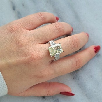 Ασημένιο μονόπετρο δαχτυλίδι 925 με ζιργκόν