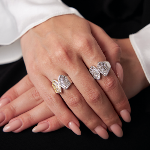 Ασημένιο δαχτυλίδι 925 με ζιργκόν