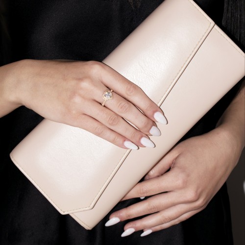 Ροζ χρυσό δαχτυλίδι καρδιά Κ14 με ζιργκόν