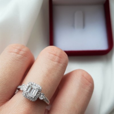 Ασημένιο δαχτυλίδι 925 με ζιργκόν