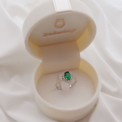 Λευκόχρυσο δαχτυλίδι fashion K14