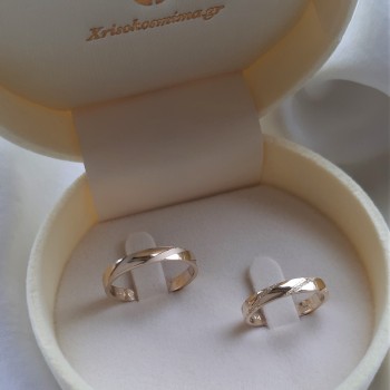 Βέρες από κίτρινο χρυσό 14 καρατίων