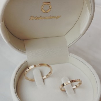 Χρυσές βέρες Κ14