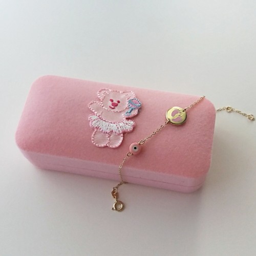 Χρυσό παιδικό βραχιόλι Κ14