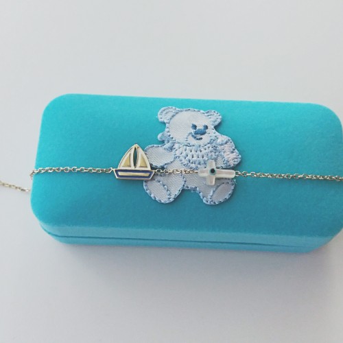 Χρυσό παιδικό βραχιόλι Κ9