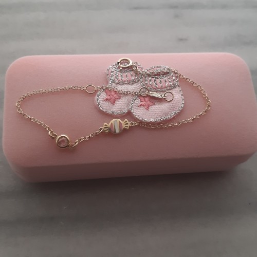 Παιδικό χρυσό βραχιόλι Κ9