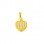 Χρυσό μενταγιόν Κ14 με ζιργκόν