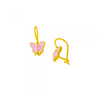 Παιδικά χρυσά σκουλαρίκια Κ14