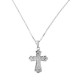 Ασημένιο κολιέ με σταυρό 925