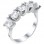 Ασημένιο σειρέ δαχτυλίδι 925 με Swarovski ζιργκόν