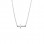 Ασημένιο κολιέ choker με σταυρό 925