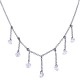 Ασημένιο κολιέ choker 925 με μαύρο επιπλατίνωμα