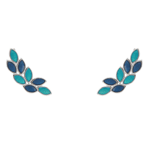 Ασημένια σκουλαρίκια ear cuff 925