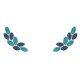 Ασημένια σκουλαρίκια ear cuff 925