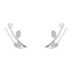 Ασημένια σκουλαρίκια ear cuff 925