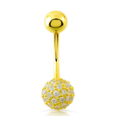 Χρυσό σκουλαρίκι piercing  Κ14