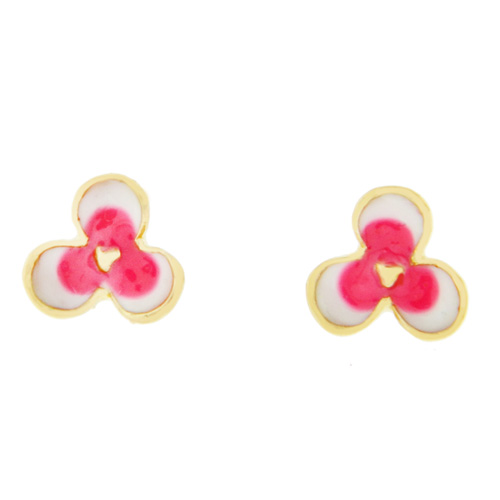 Παιδικά χρυσά σκουλαρίκια Κ14