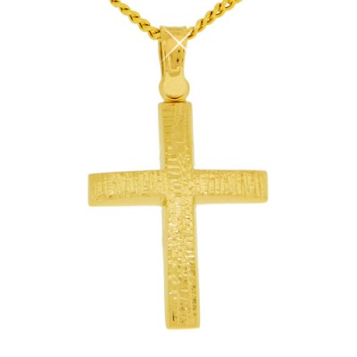 Ανδρικός χρυσός σταυρός Κ14