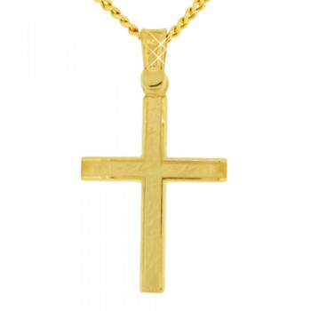 Ανδρικός χρυσός σταυρός Κ14