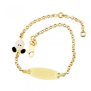 Παιδικό χρυσό βραχιόλι Κ14