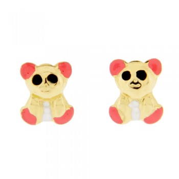 Παιδικά χρυσά σκουλαρίκια Κ9