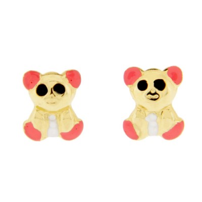 Παιδικά χρυσά σκουλαρίκια Κ9