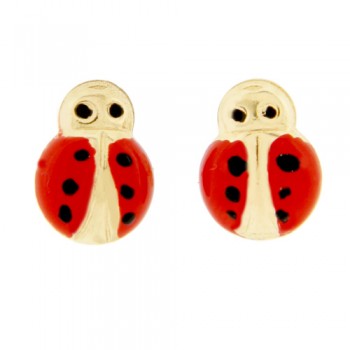 Παιδικά χρυσά σκουλαρίκια Κ9