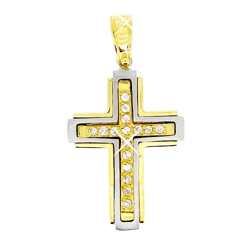 Χρυσός Σταυρός γυναικείος Κ14