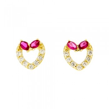 Χρυσά σκουλαρίκια Κ14